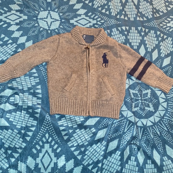 POLO by RALPH LAUREN ZIP UP SWEATER - Picture 2 of 5